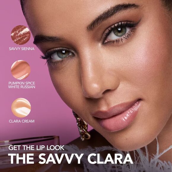 NIB ✅  #CLARA CLEAR Dolly's Mocktail Mixer Full-On Plumping Lip Polish ✨ BNIB - Picture 7 of 9